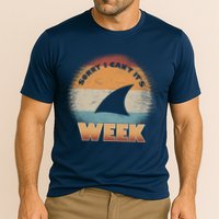 Sorry I Can't It's Shark Week Performance Shirt