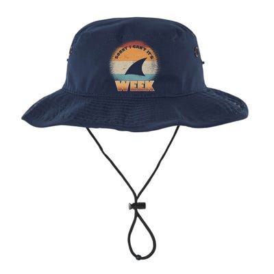 Sorry I Can't It's Shark Week Bucket Hat