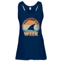Sorry I Can't It's Shark Week Ladies Essential Flowy Tank
