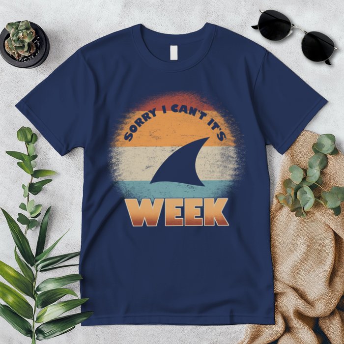 Sorry I Can't It's Shark Week Premium T-Shirt