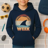 Sorry I Can't It's Shark Week Kids Hoodie