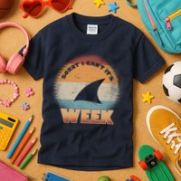 Sorry I Can't It's Shark Week Kids T-Shirt