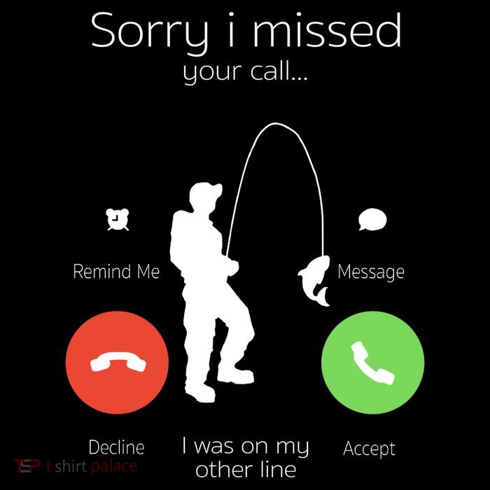 Sorry I Missed Your Call I Was On My Other Line Fishing Joke Sustainable Bucket Hat