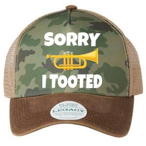 Sorry I Tooted Trumpet Legacy Tie Dye Trucker Hat