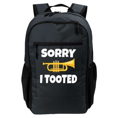 Sorry I Tooted Trumpet Daily Commute Backpack