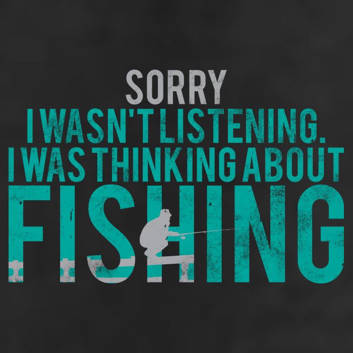 Sorry I Was Thinking About Fishing Adult Drive Performance Visor