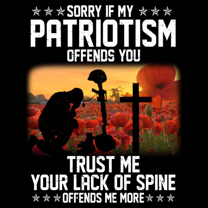 Sorry If My Patriotism Offends You Cooling Performance Crew T-Shirt
