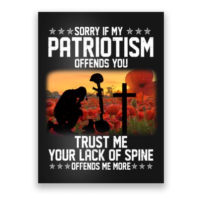 Sorry If My Patriotism Offends You Poster