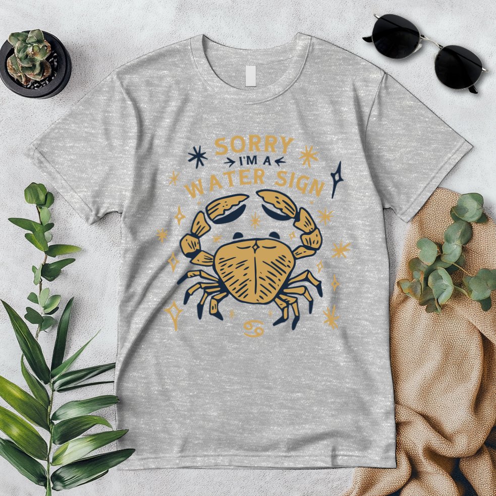 Sorry I'm A Water Sign Crab Premium T-Shirt