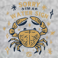 Sorry I'm A Water Sign Crab Premium T-Shirt