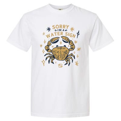 Sorry I'm A Water Sign Crab Garment-Dyed Heavyweight T-Shirt