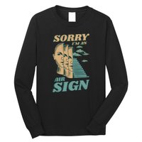 Sorry I'm An Air Sign Long Sleeve Shirt