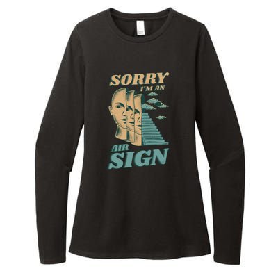 Sorry I'm An Air Sign Womens CVC Long Sleeve Shirt