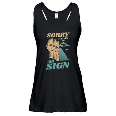 Sorry I'm An Air Sign Ladies Essential Flowy Tank