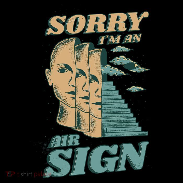 Sorry I'm An Air Sign Flatbill Hat
