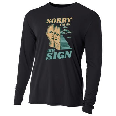 Sorry I'm An Air Sign Cooling Performance Long Sleeve Crew