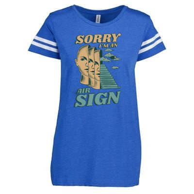 Sorry I'm An Air Sign Enza Ladies Jersey Football T-Shirt