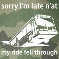 Sorry I'm Late N'at My Ride Fell Through Legacy Tie Dye Trucker Hat