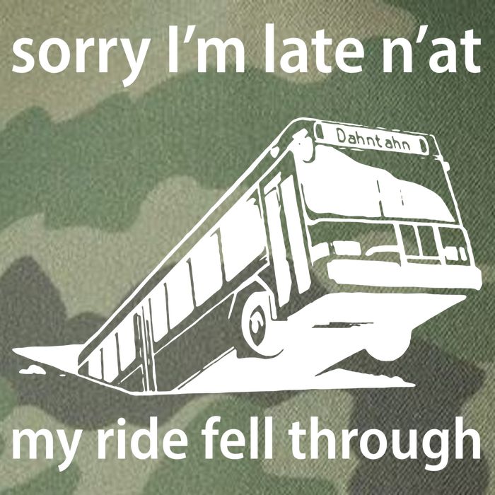 Sorry I'm Late N'at My Ride Fell Through Legacy Tie Dye Trucker Hat