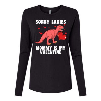 Sorry Ladies Mommy Is My Valentine Womens Cotton Relaxed Long Sleeve T-Shirt