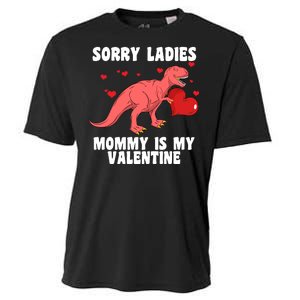 Sorry Ladies Mommy Is My Valentine Cooling Performance Crew T-Shirt