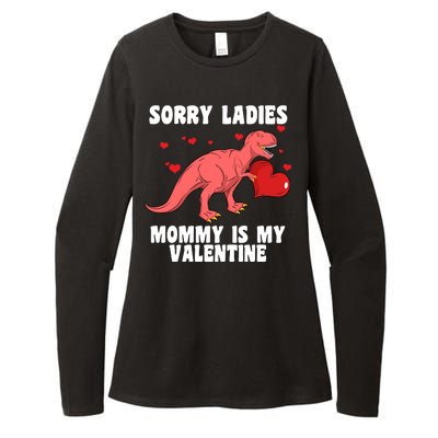 Sorry Ladies Mommy Is My Valentine Womens CVC Long Sleeve Shirt