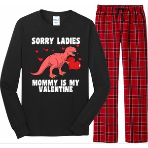 Sorry Ladies Mommy Is My Valentine Long Sleeve Pajama Set