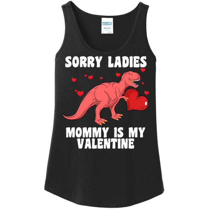 Sorry Ladies Mommy Is My Valentine Ladies Essential Tank