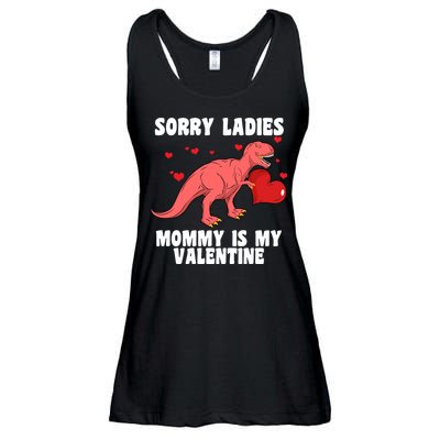 Sorry Ladies Mommy Is My Valentine Ladies Essential Flowy Tank
