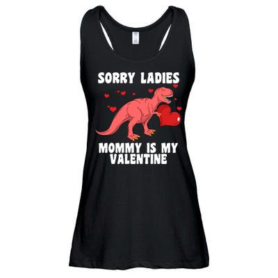 Sorry Ladies Mommy Is My Valentine Ladies Essential Flowy Tank