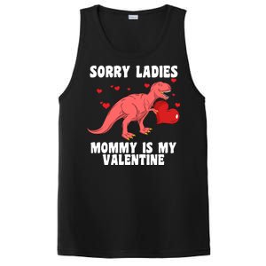 Sorry Ladies Mommy Is My Valentine PosiCharge Competitor Tank