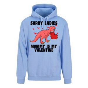 Sorry Ladies Mommy Is My Valentine Unisex Surf Hoodie