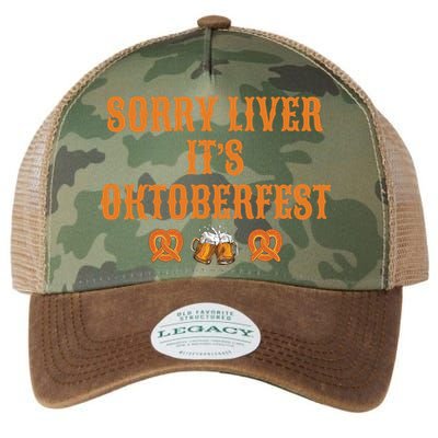 Sorry Liver It's Oktoberfest  Legacy Tie Dye Trucker Hat