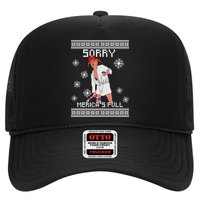 Sorry Merica's Full Trump Supporter Ugly Christmas Trucker Hat