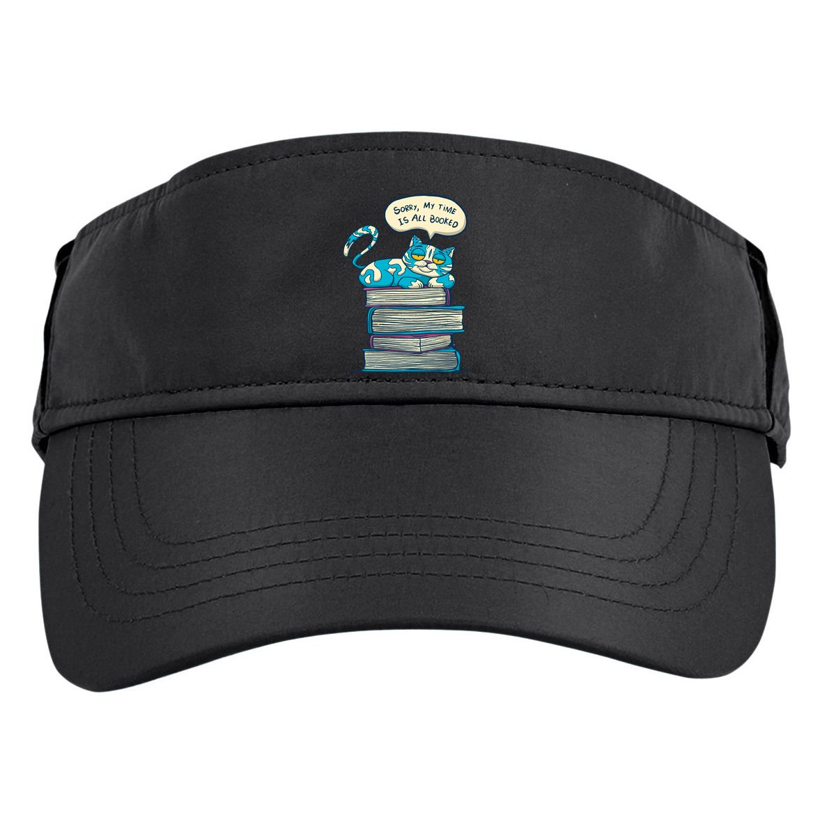 Sorry My Time Is All Booked Cat  Adult Drive Performance Visor
