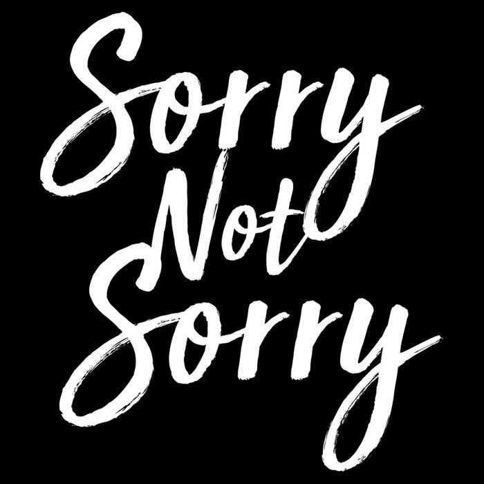 Sorry Not Sorry Flexfit Unipanel Trucker Cap