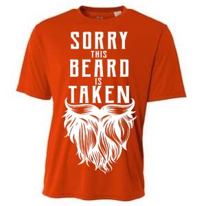 Sorry This Beard Is Taken Relationship Status Cooling Performance Crew T-Shirt