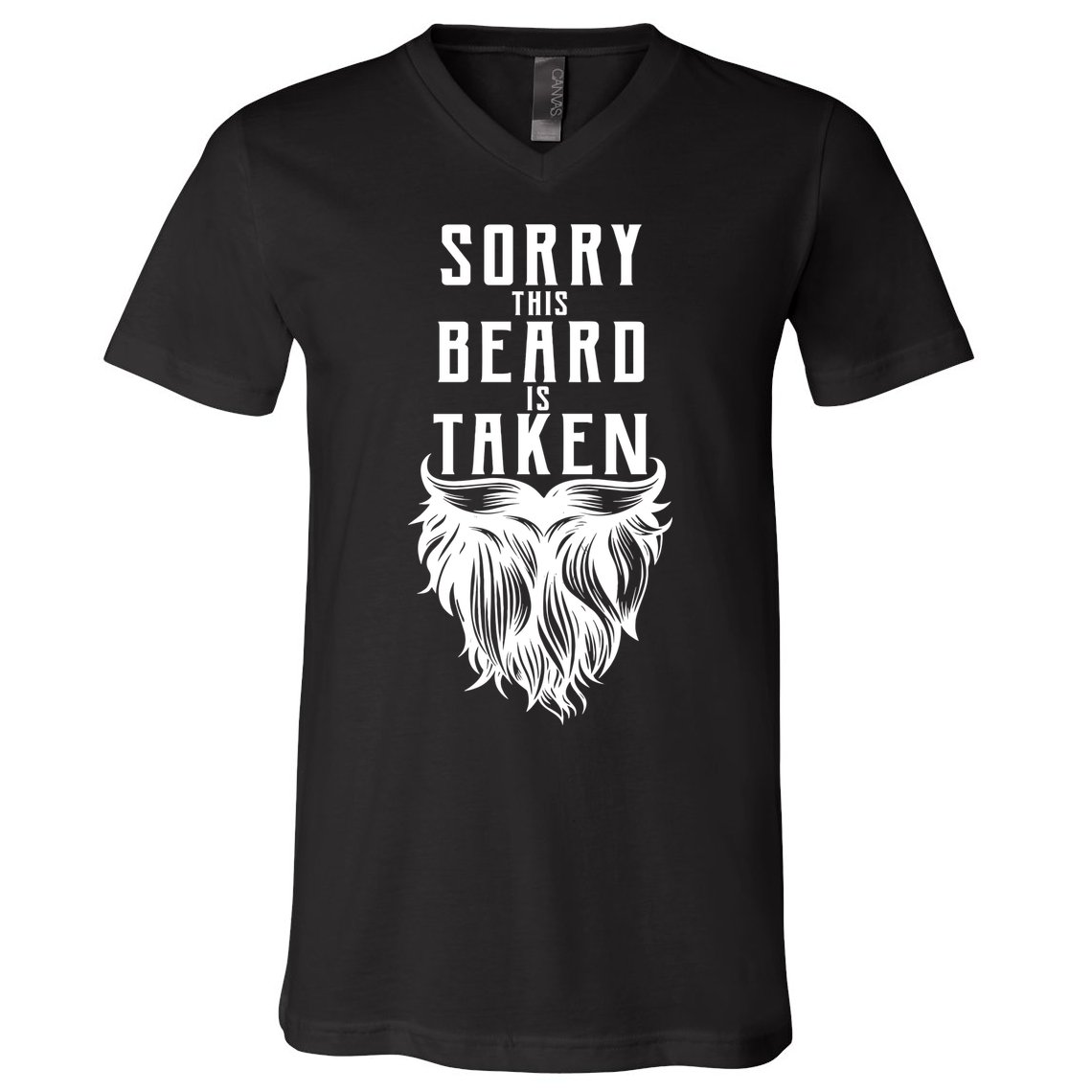 Sorry This Beard Is Taken Relationship Status V-Neck T-Shirt