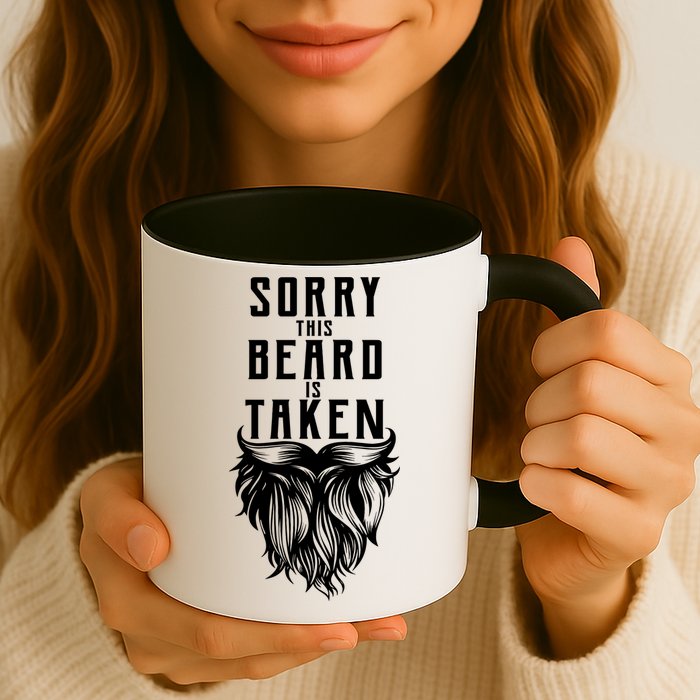 Sorry This Beard Is Taken Relationship Status Mug