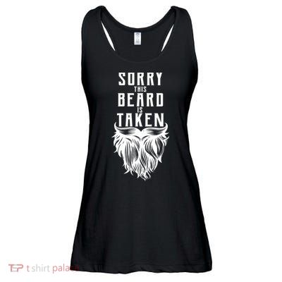 Sorry This Beard Is Taken Relationship Status Ladies Essential Flowy Tank