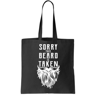 Sorry This Beard Is Taken Relationship Status Bag