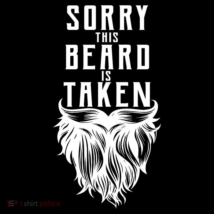 Sorry This Beard Is Taken Relationship Status Mousepad