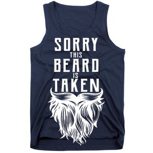 Sorry This Beard Is Taken Relationship Status Tank Top