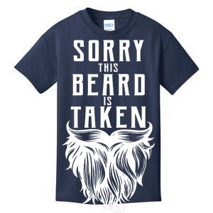 Sorry This Beard Is Taken Relationship Status Kids T-Shirt