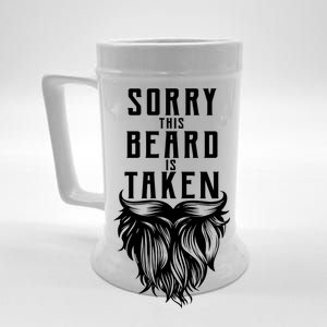 Sorry This Beard Is Taken Relationship Status Beer Stein