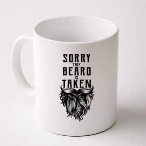 Sorry This Beard Is Taken Relationship Status Coffee Mug