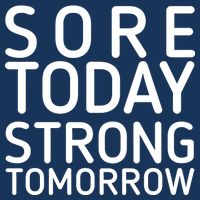 Sorry Today Strong Tomorrow  Button