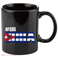 SOS Cuba 11oz C Handle Ceramic Mug