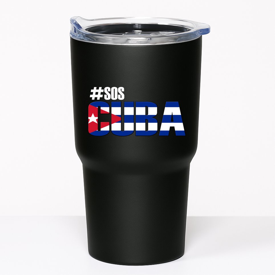 SOS Cuba Tumbler