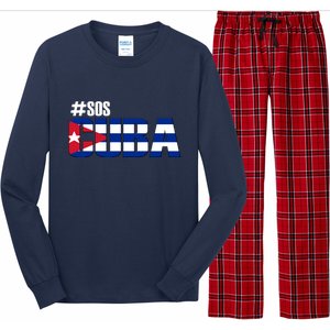 SOS Cuba Long Sleeve Pajama Set